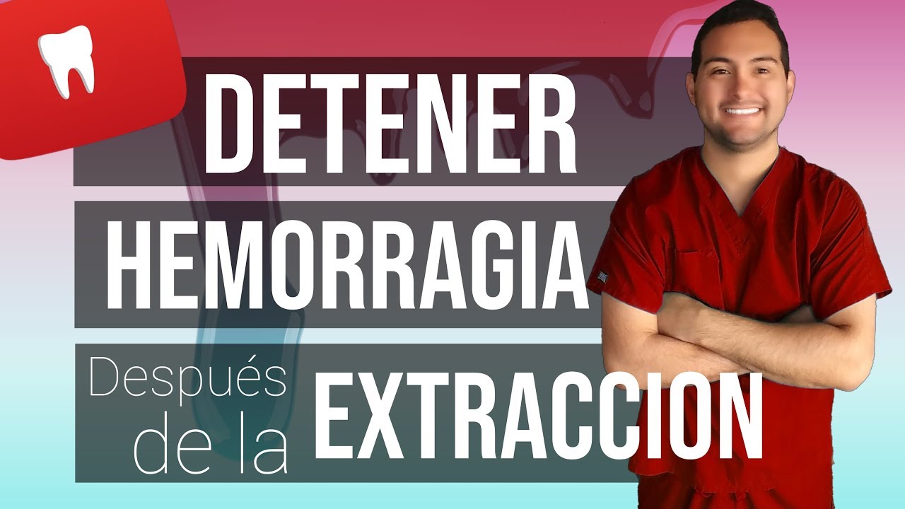 como parar una hemorragia en la boca