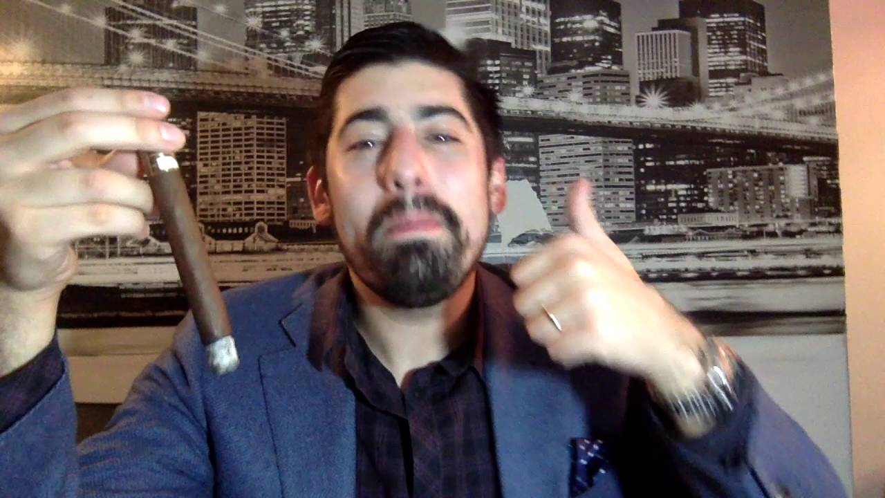 el humo del puro se traga