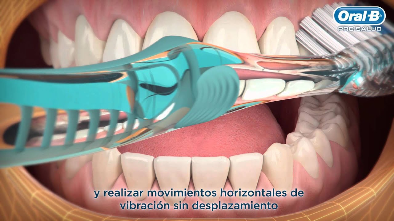 forma correcta de cepillarse los dientes