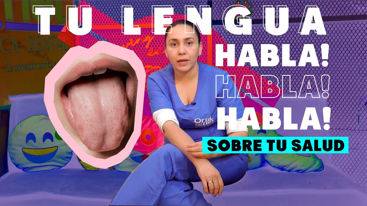 punto de sangre en la lengua