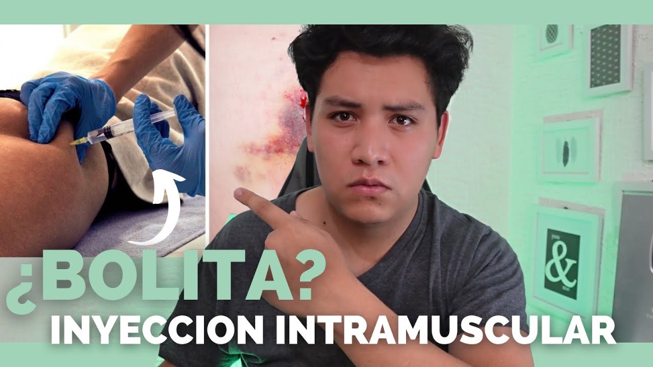 qué hacer cuando se hace una bola por inyección