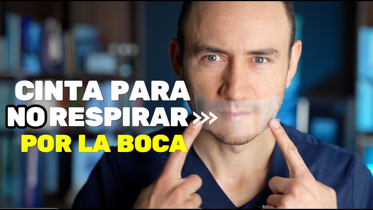 como dejar de respirar por la boca al dormir
