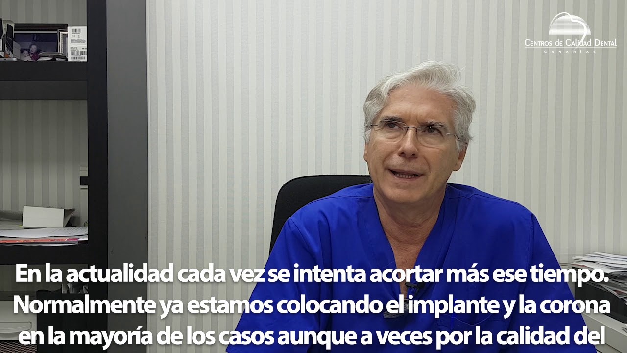 cuanto tiempo entre implante y corona