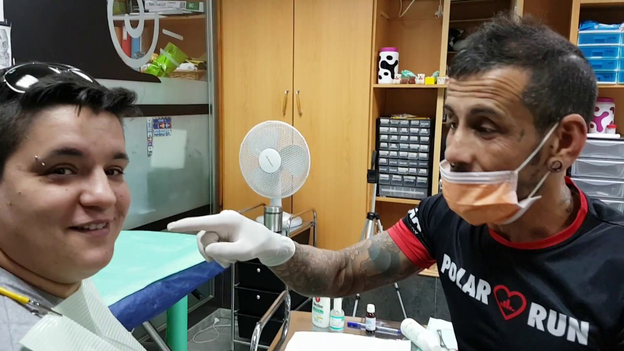 el piercing de la lengua se cierra
