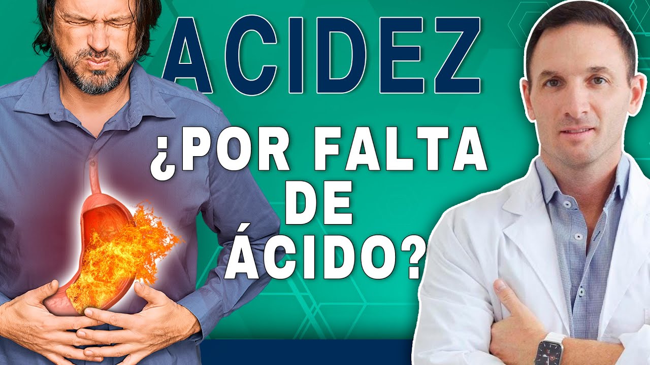 falta de acido en el estomago