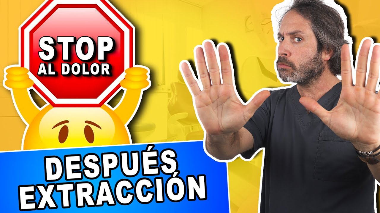 me han sacado una muela y me duele la cabeza