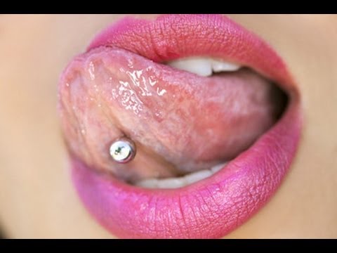 piercing de la lengua primeros dias