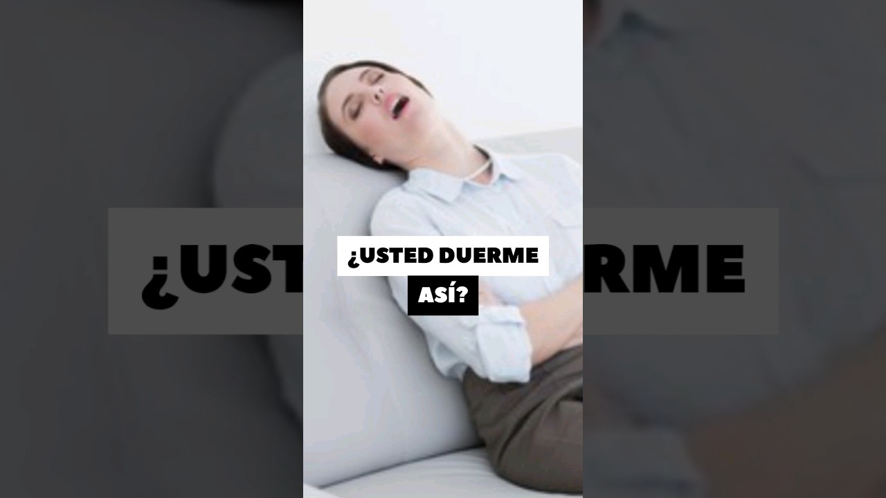 porque duermo con la boca abierta