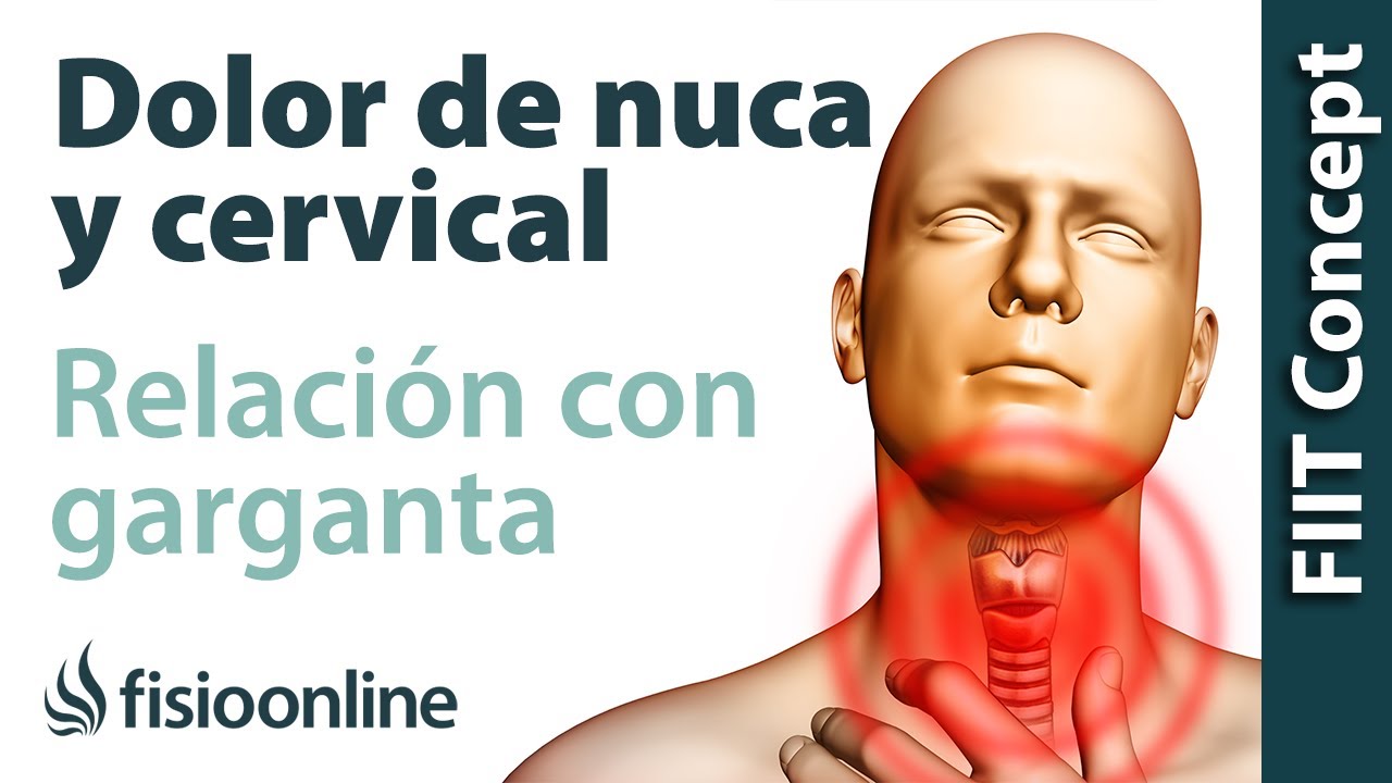 dolor cervical y dificultad para tragar