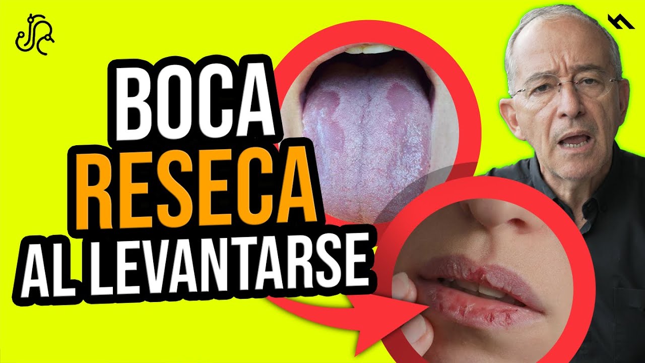 me despierto con la boca seca