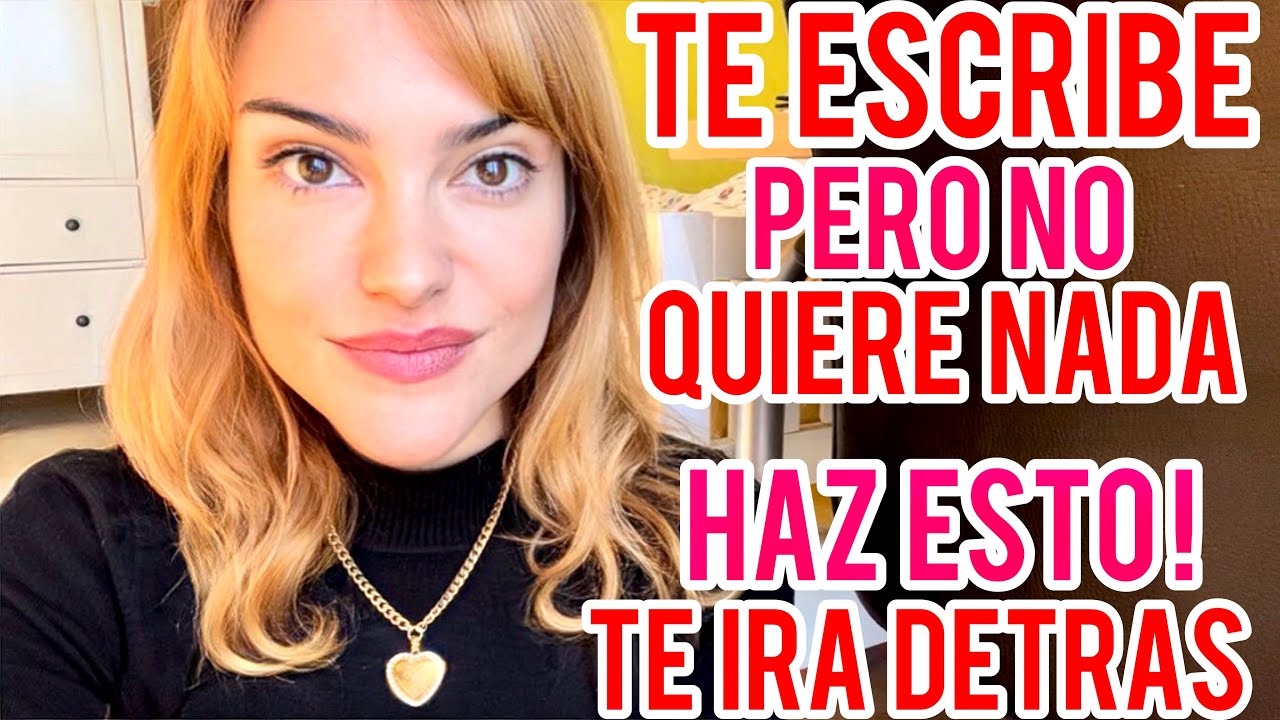 me dice de quedar pero no concreta