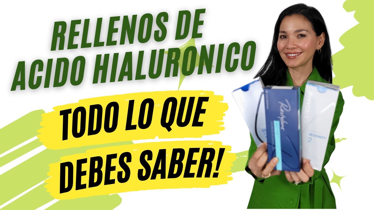 relleno con acido hialuronico antes y despues