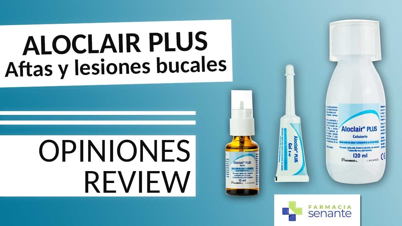 aloclair plus spray cuantas veces al día