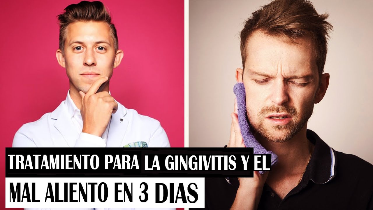 como curar la gingivitis y el mal aliento