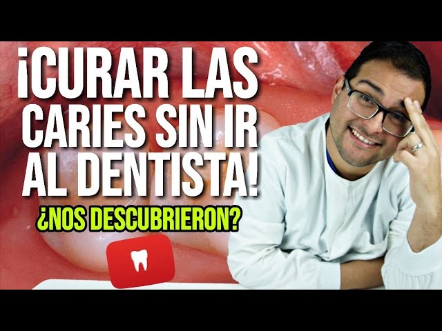 como quitar las caries sin ir al dentista