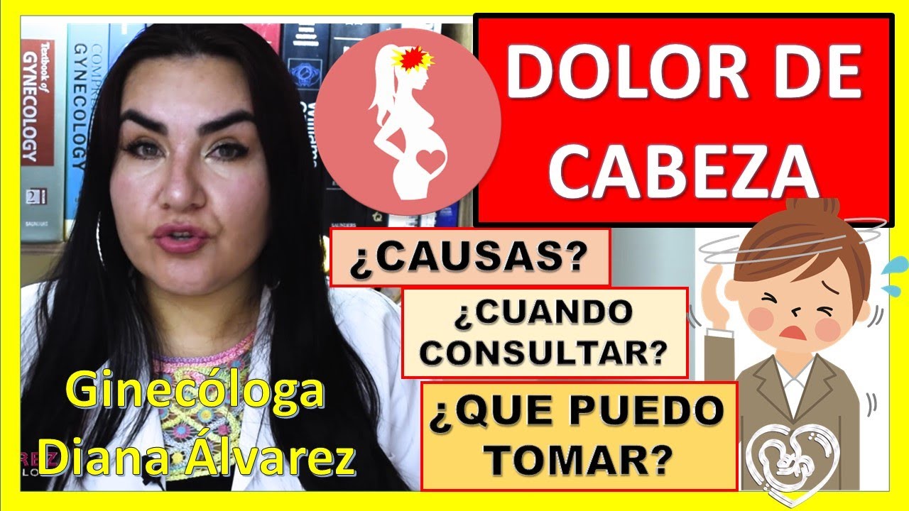 estoy embarazada y me duele la cabeza