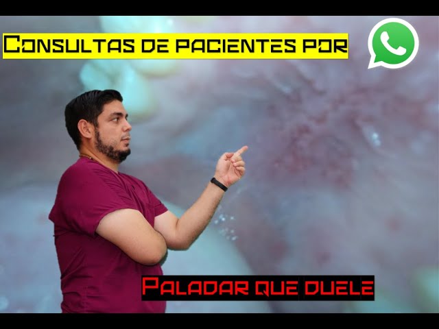 me duele el paladar cuando paso saliva