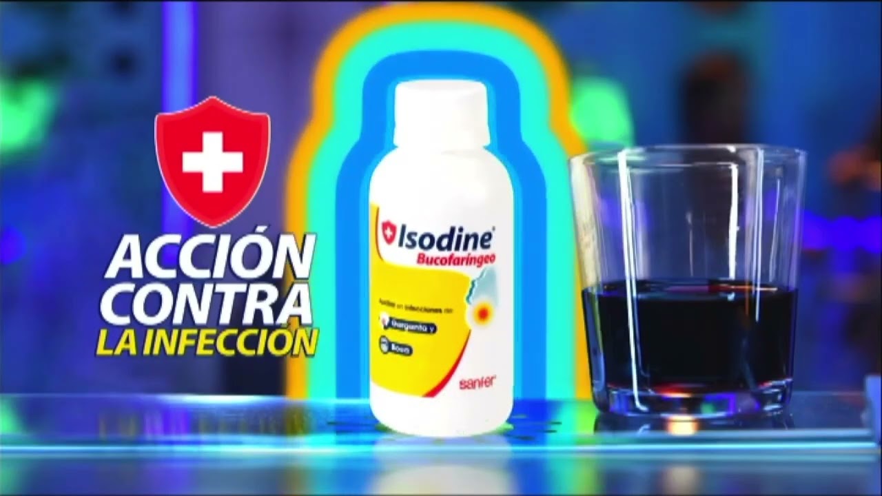 para que sirve el isodine bucal