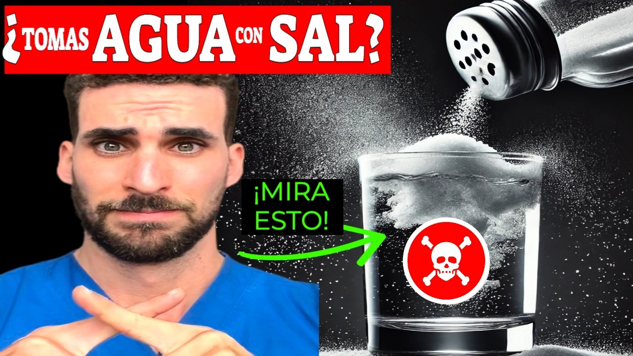 q pasa si tomas agua con sal