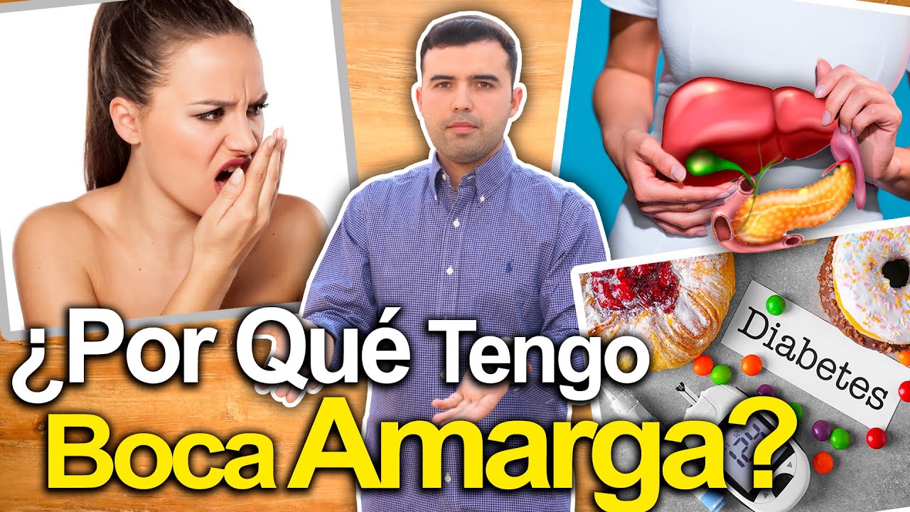 sabor amargo en la boca todo el día