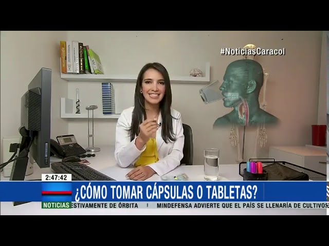 si se te queda una pastilla en la garganta