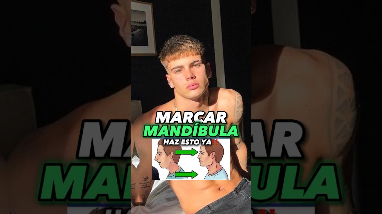 como darle forma a la mandibula