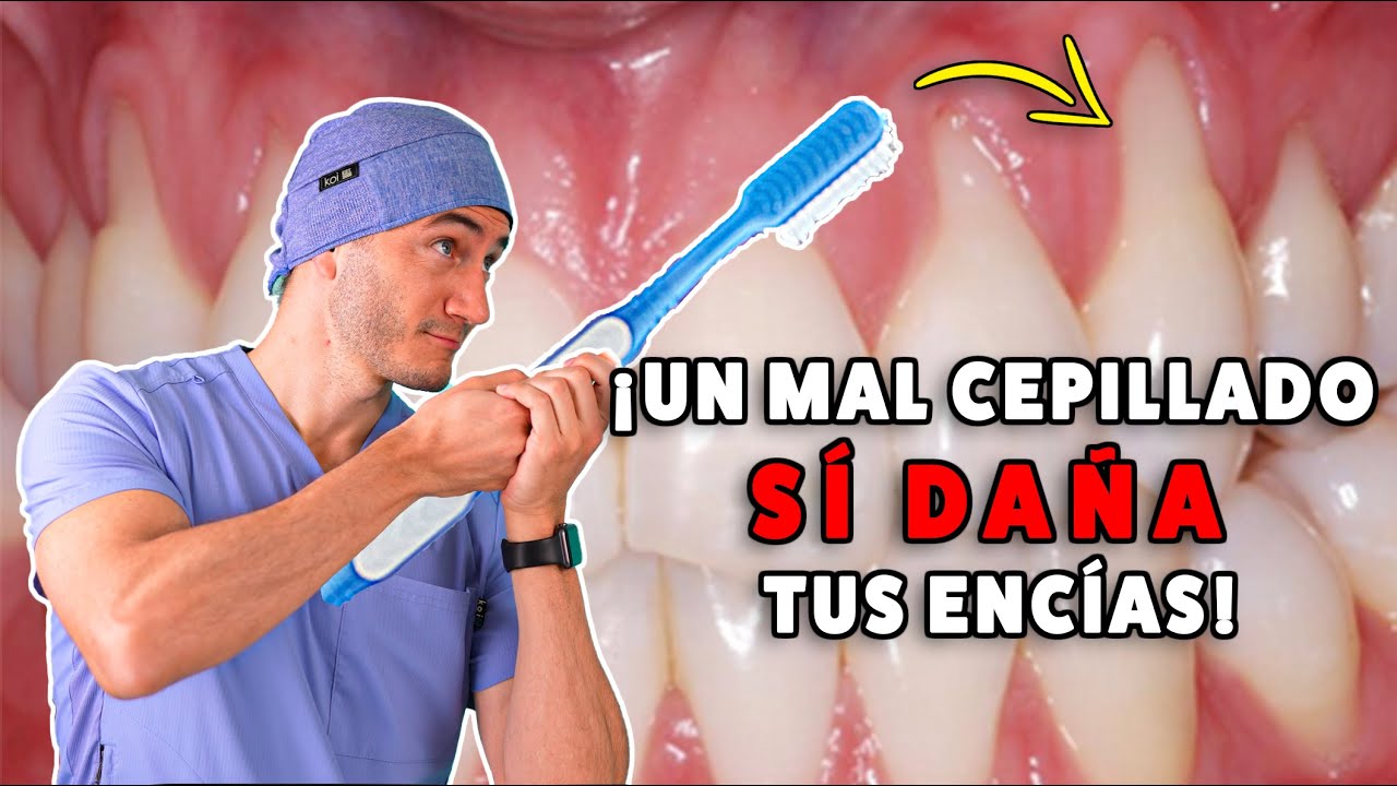 heridas en las encías por cepillado