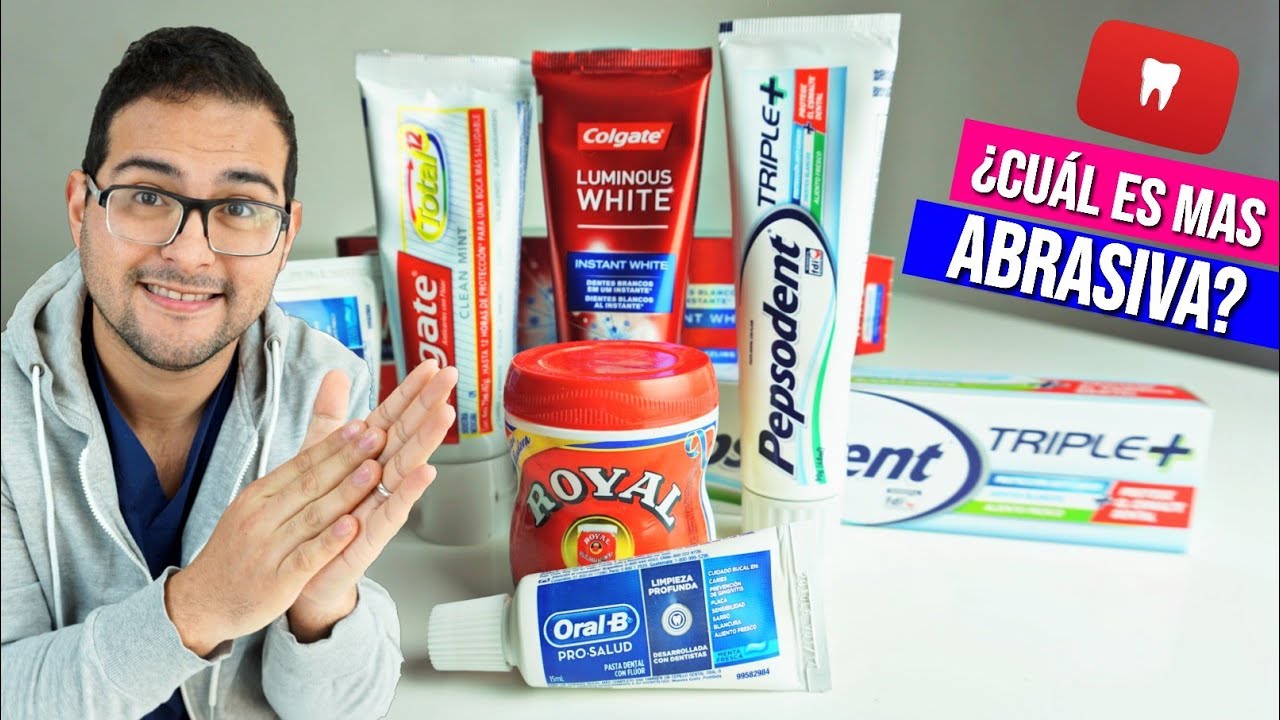 lista de pastas dentales abrasivas rda