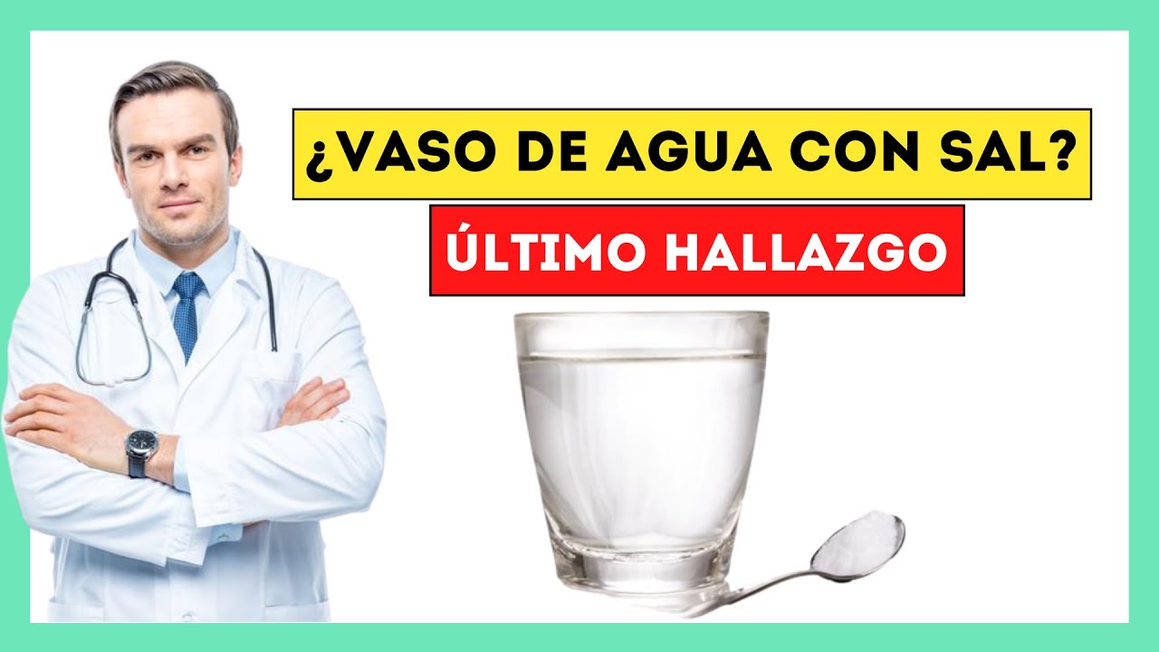 para que sirve el agua salada