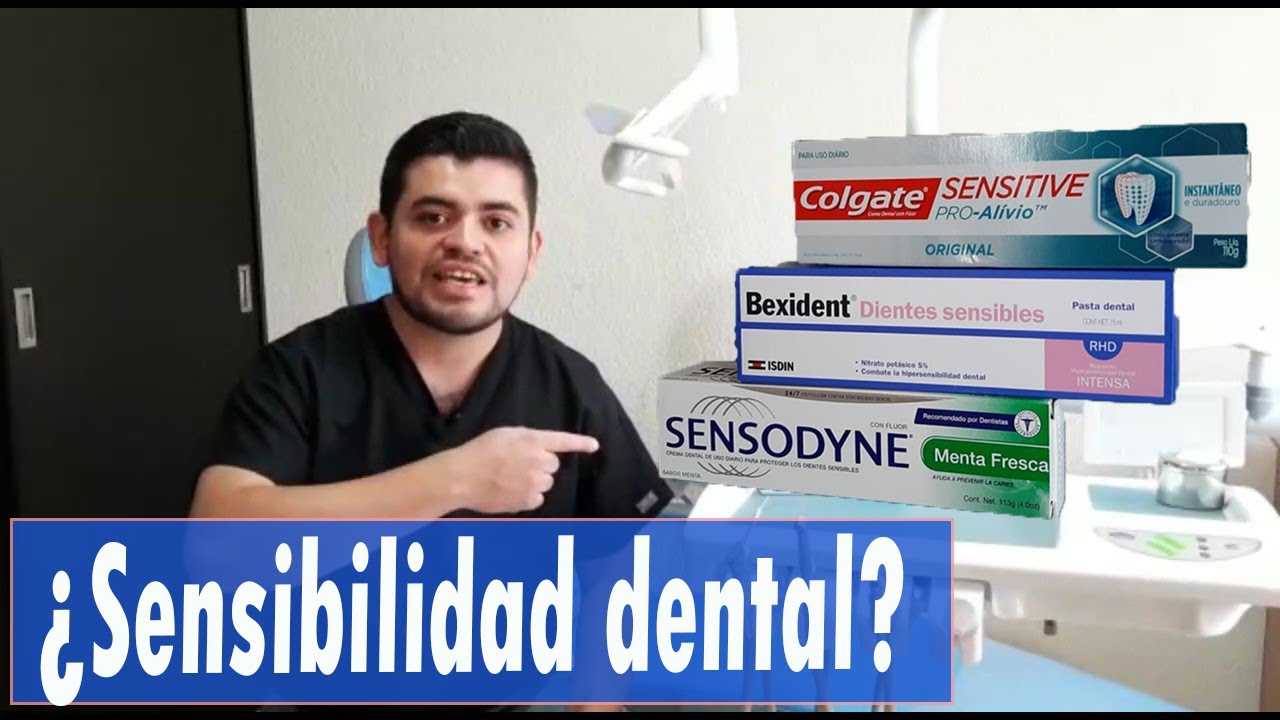 pasta de dientes para la sensibilidad