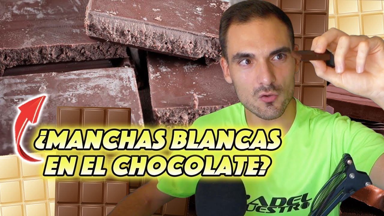 por que el chocolate se pone blanco