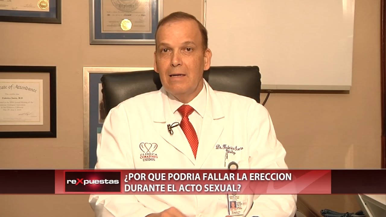 porque cuando voy a tener relaciones se me duerme