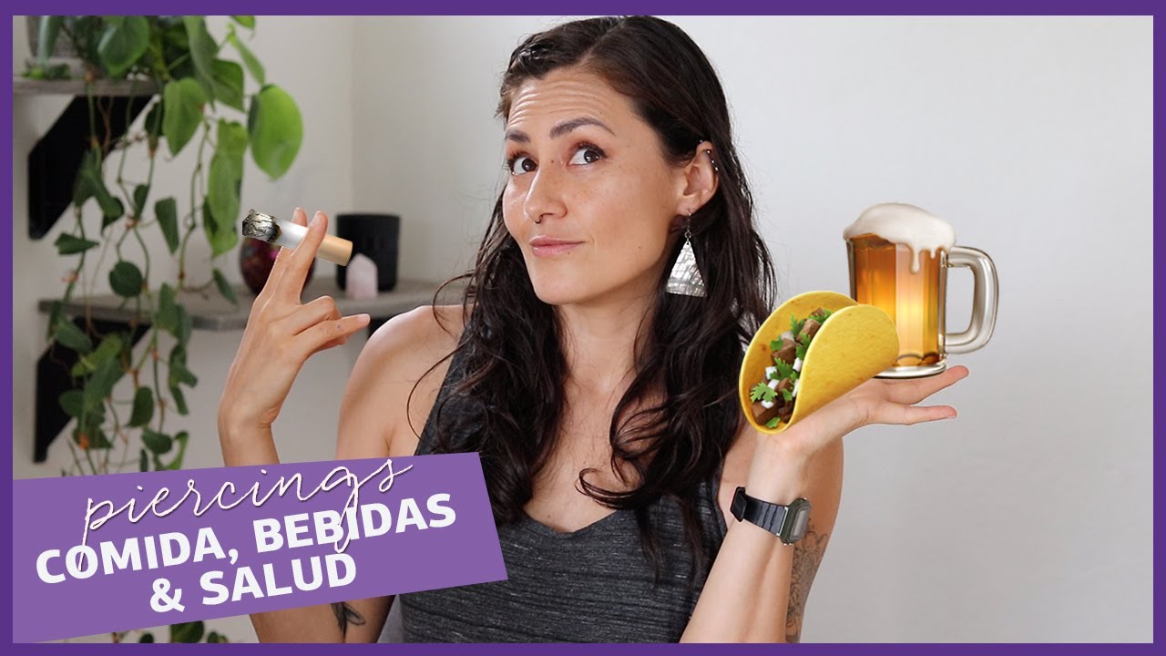 que comer con el piercing de la lengua