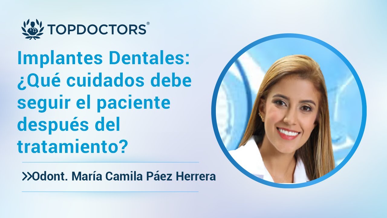 que no se puede hacer después de un implante dental