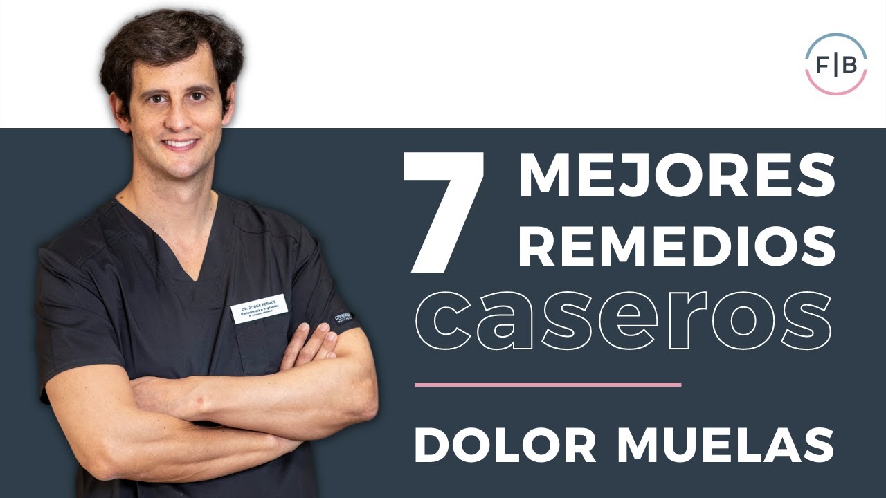 recomendaciones generales para el dolor de muelas