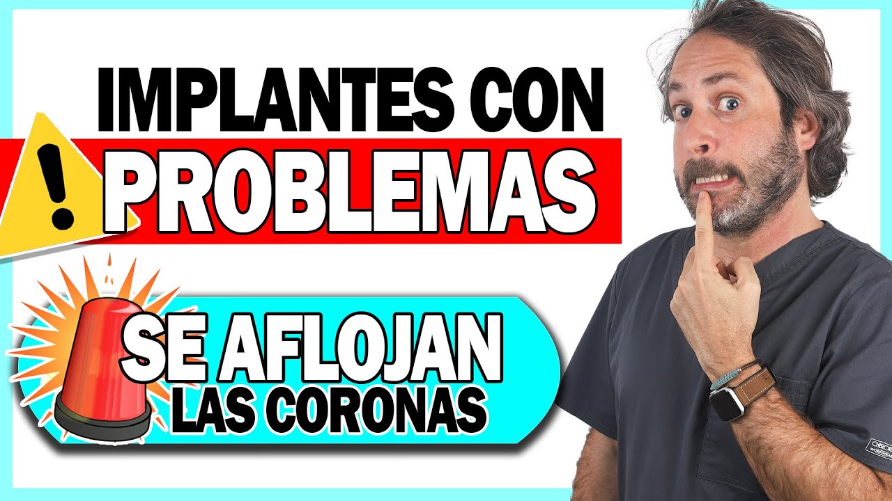 solución para un implante dental que se mueve