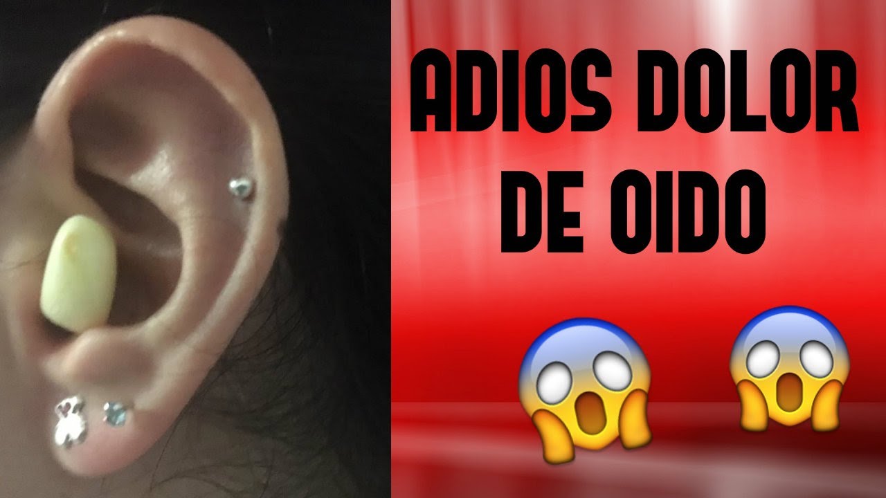 ajo en el oido para dolor