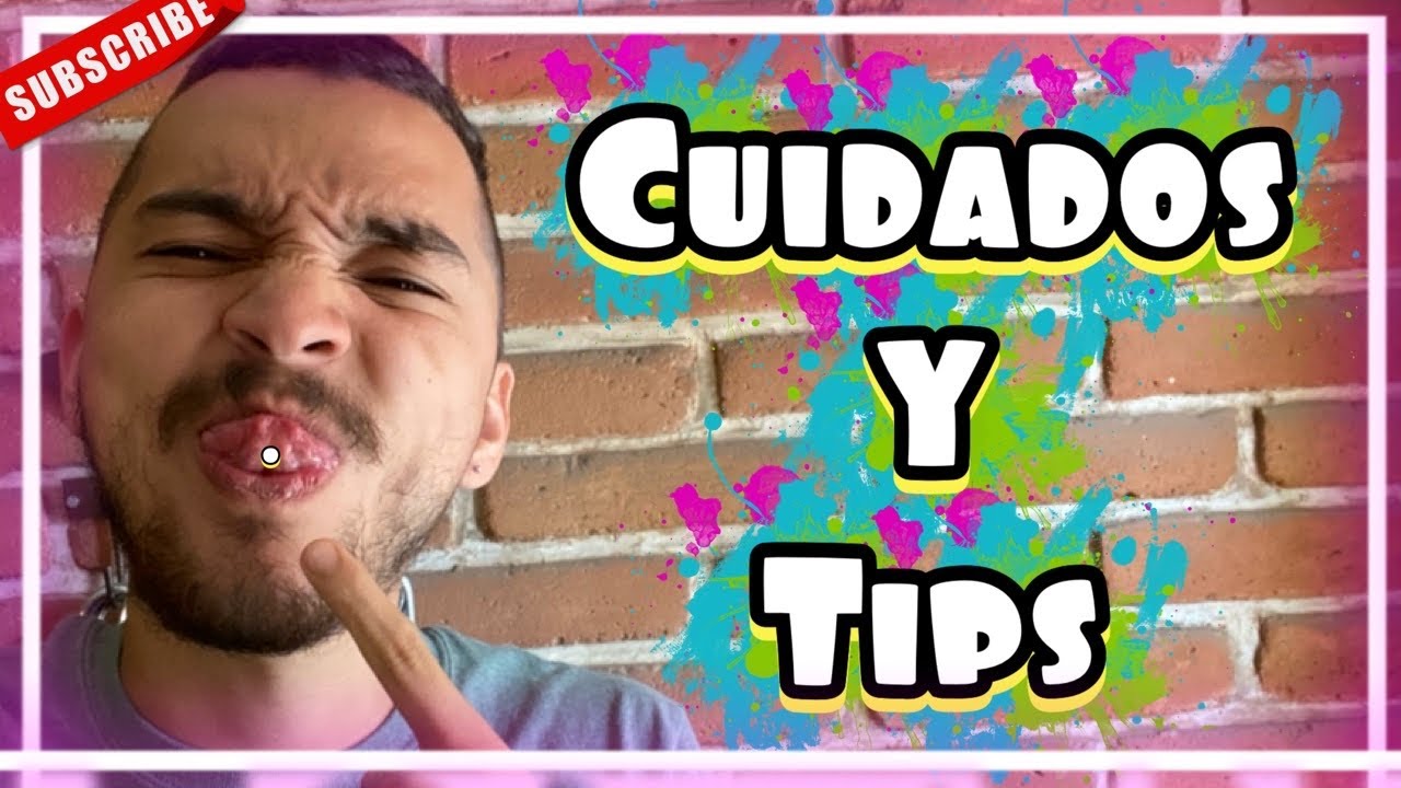 como curar el piercing de la lengua