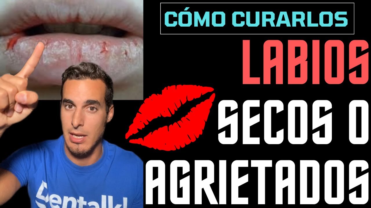 como curar una herida en el labio