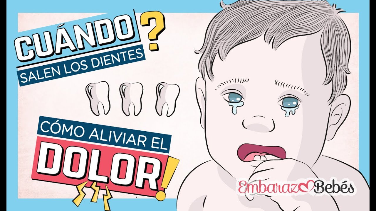 como saber si le duelen los dientes a mi bebe