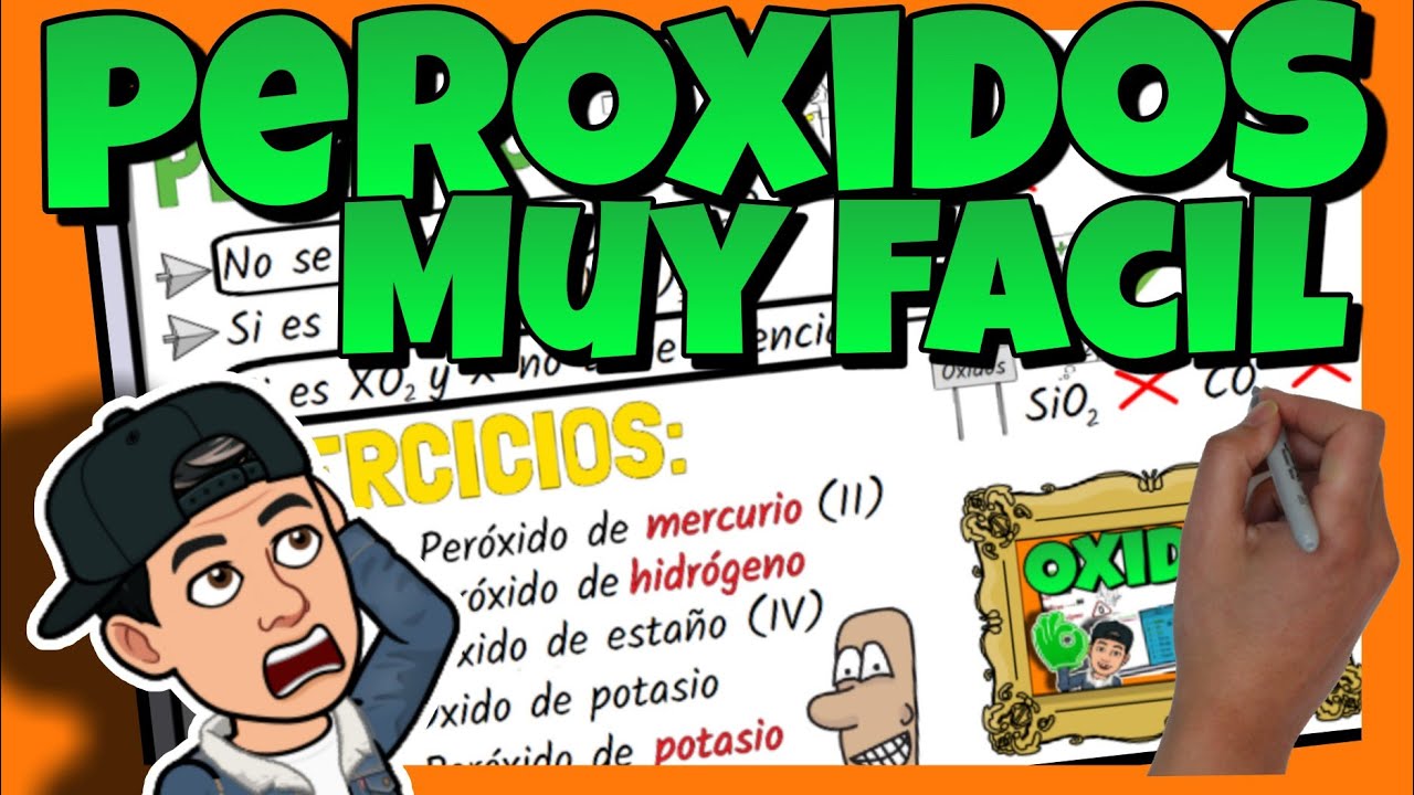 como se forman los peroxidos ejemplos