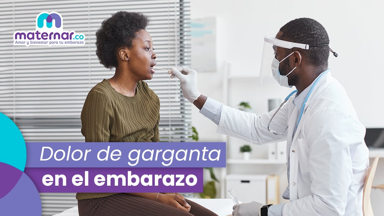 dolor de garganta embarazo que tomar