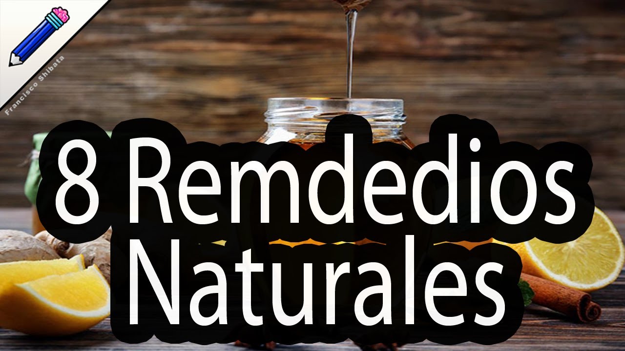 imagenes de los 8 remedios naturales