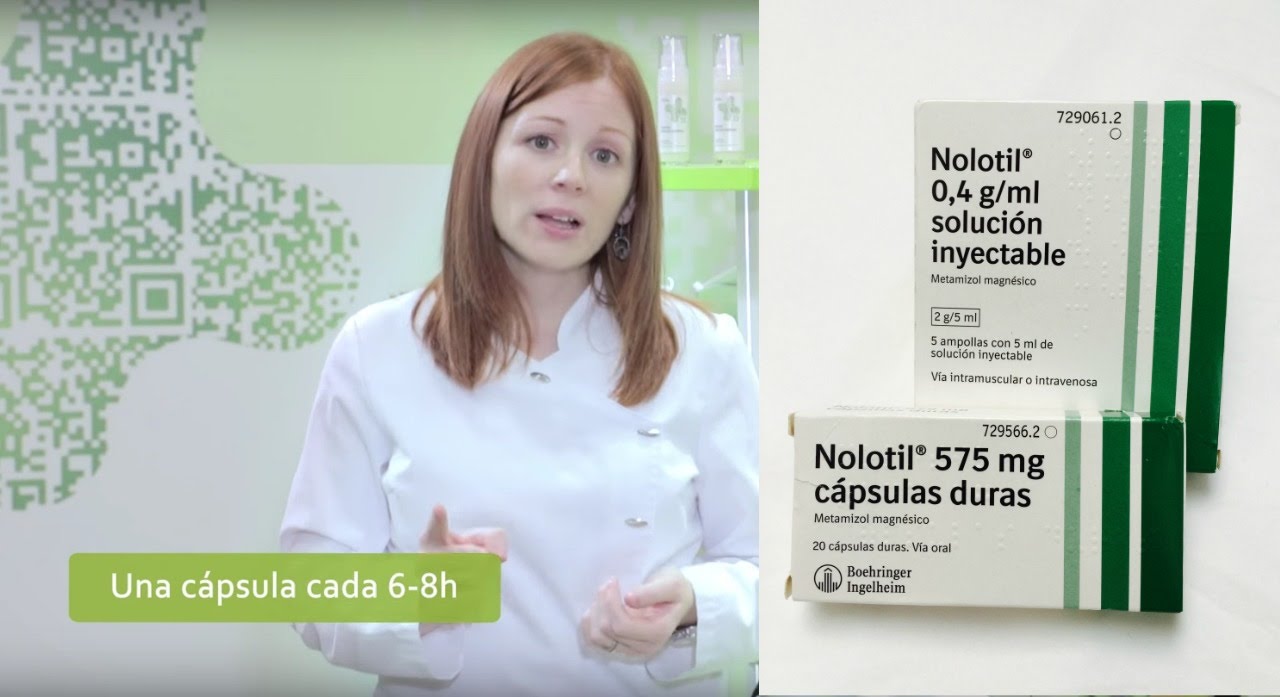 nolotil para el dolor de muelas