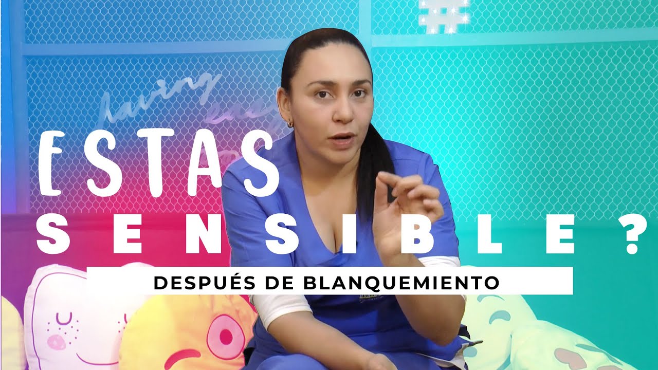 remedios caseros para la sensibilidad dental después del blanqueamiento