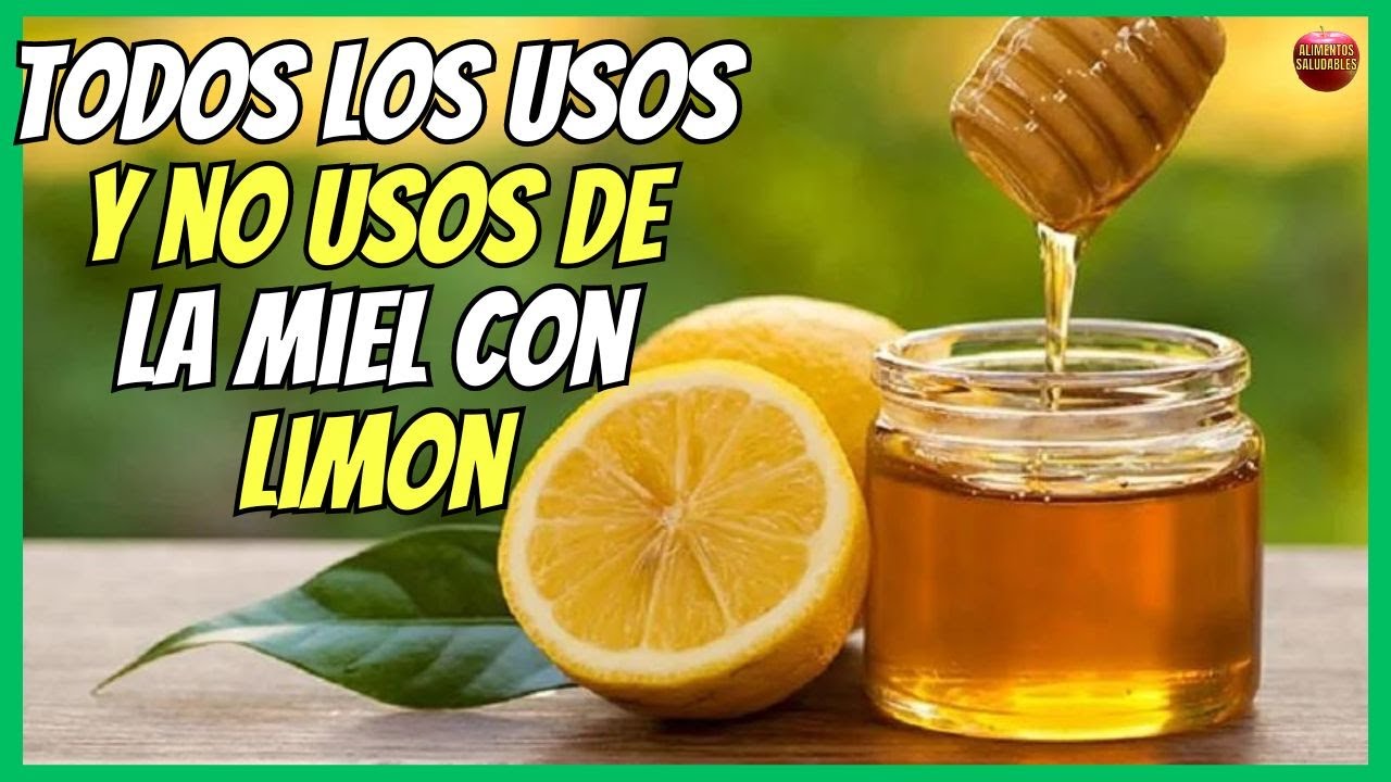agua con limon y miel para la garganta
