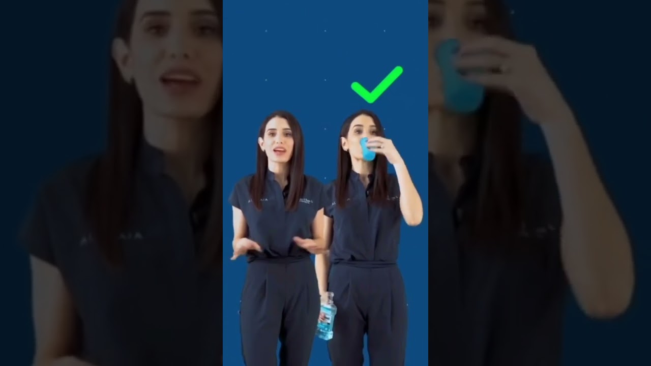 despues de usar listerine hay que enjuagarse con agua