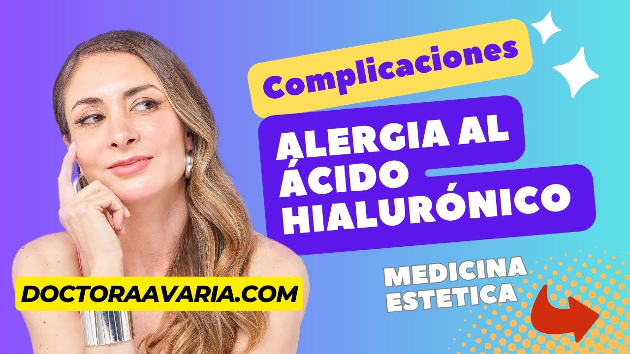 alergia al ácido hialurónico en crema