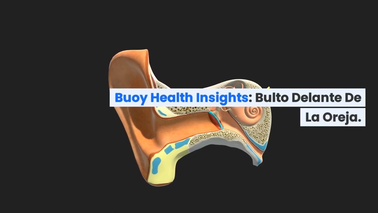 bulto delante de la oreja dolor