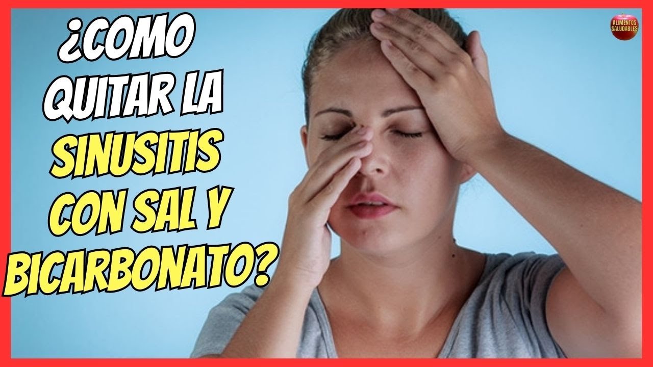 como preparar agua con sal para la nariz